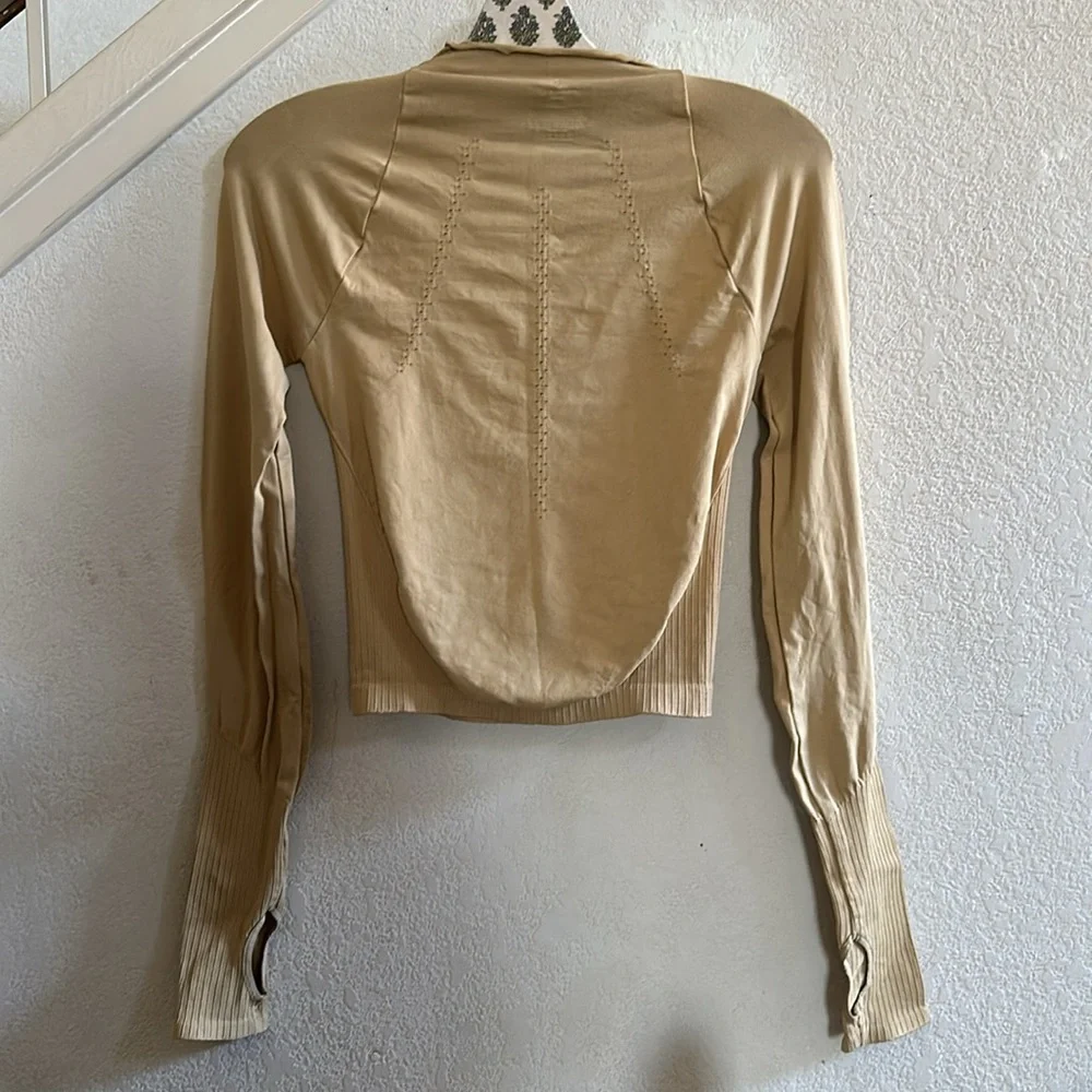 NWOT Free People Movement | Good Karma High-Neck Layer Top | M/L